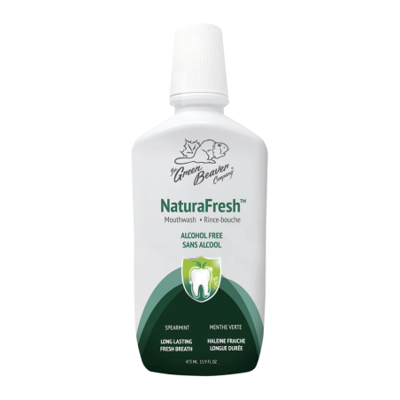 Green Beaver Co. 그린 비버 NaturaFresh 구강청결제 스피어민트 473ml | 매일 업데이트되는 특가 상품 | VITASHOP