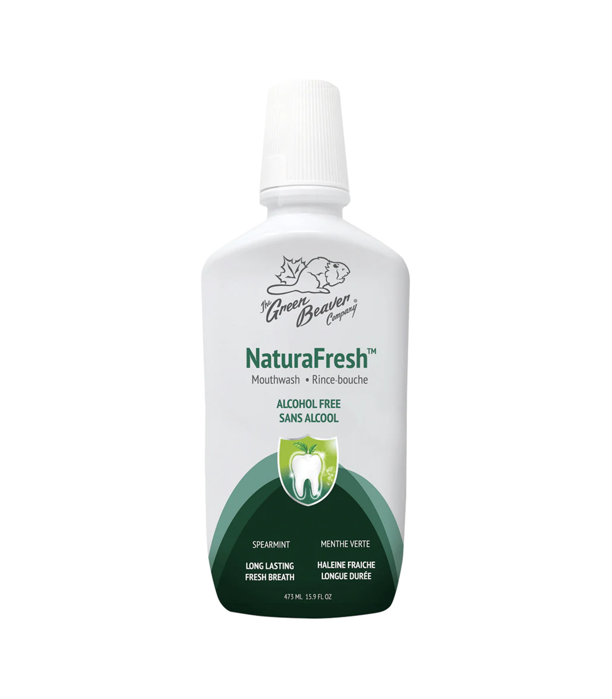 Green Beaver Co. 그린 비버 NaturaFresh 구강청결제 스피어민트 473ml | 매일 업데이트되는 특가 상품 | VITASHOP