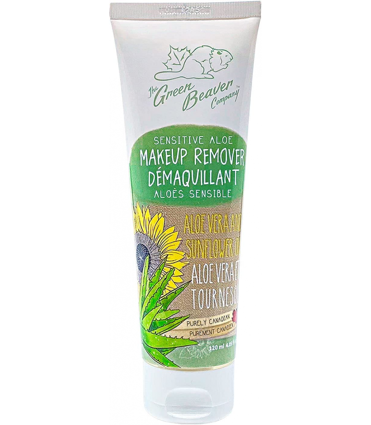 Green Beaver Co. Sensitive Aloe Makeup Remover 120 ml | Unbeatable Prices, Daily Deals | VITASHOP