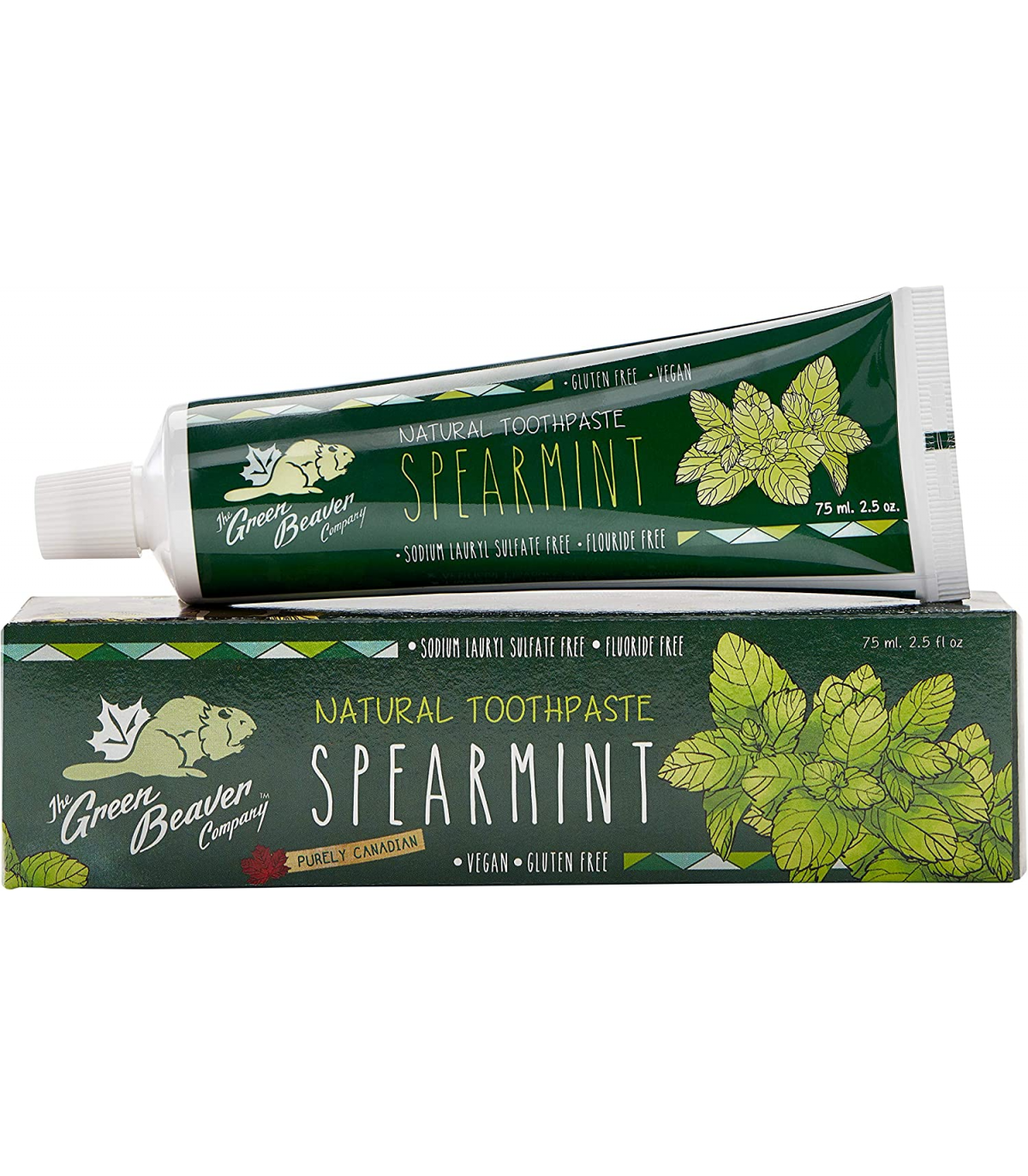 Green Beaver Co. Spearmint Toothpaste 75 ml | 每天不同折扣, 全网最低价格 | 种类齐全的保健品店铺 VITASHOP, 只有你想不到, 没有你买不到 !