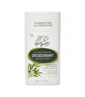 Green Beaver Co. Tea Tree Deodorant Stick 50 g | Unbeatable Prices, Daily Deals | VITASHOP