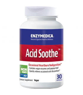 ENZYMEDICA Acid Soothe 30 Capsules | Unbeatable Prices, Daily Deals | VITASHOP