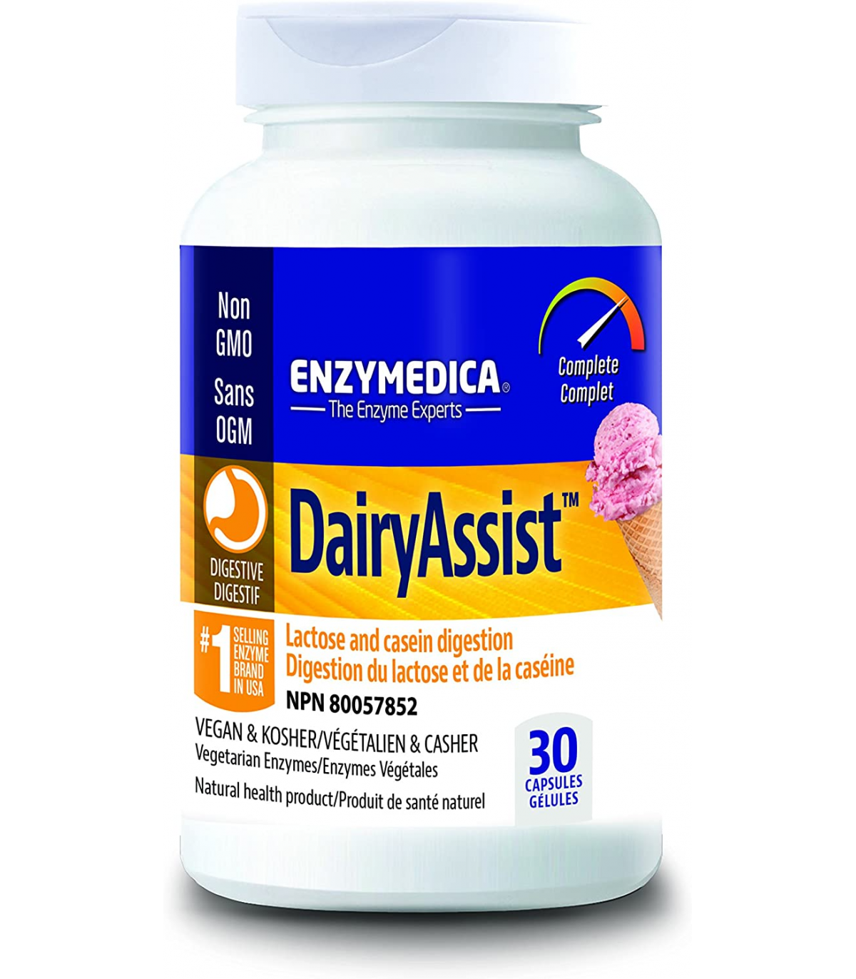 ENZYMEDICA Dairy Assist 30 Capsules | Unbeatable Prices, Daily Deals | VITASHOP