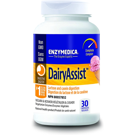 ENZYMEDICA Dairy Assist 30 Capsules | Unbeatable Prices, Daily Deals | VITASHOP