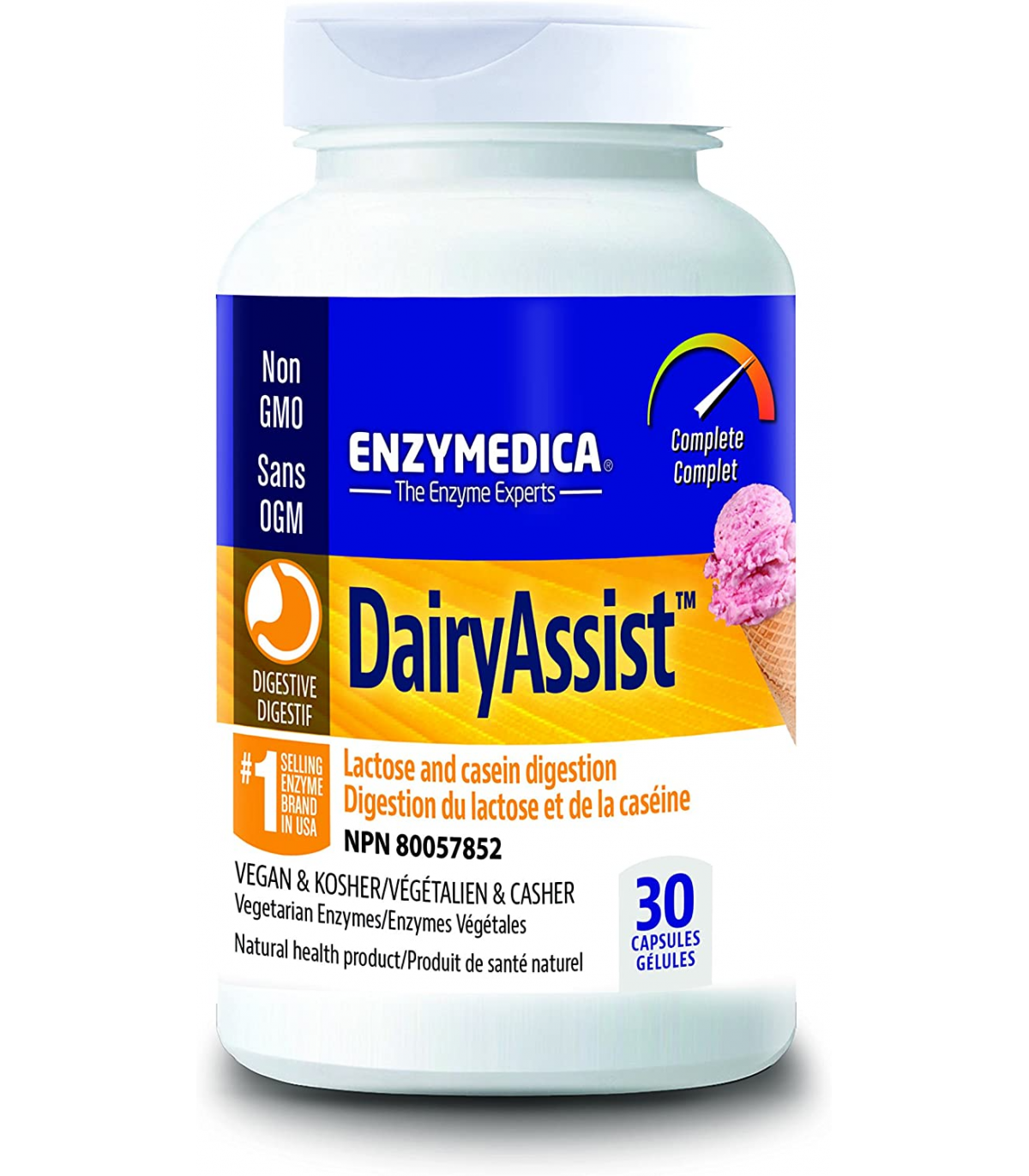ENZYMEDICA Dairy Assist 30 Capsules | Unbeatable Prices, Daily Deals | VITASHOP