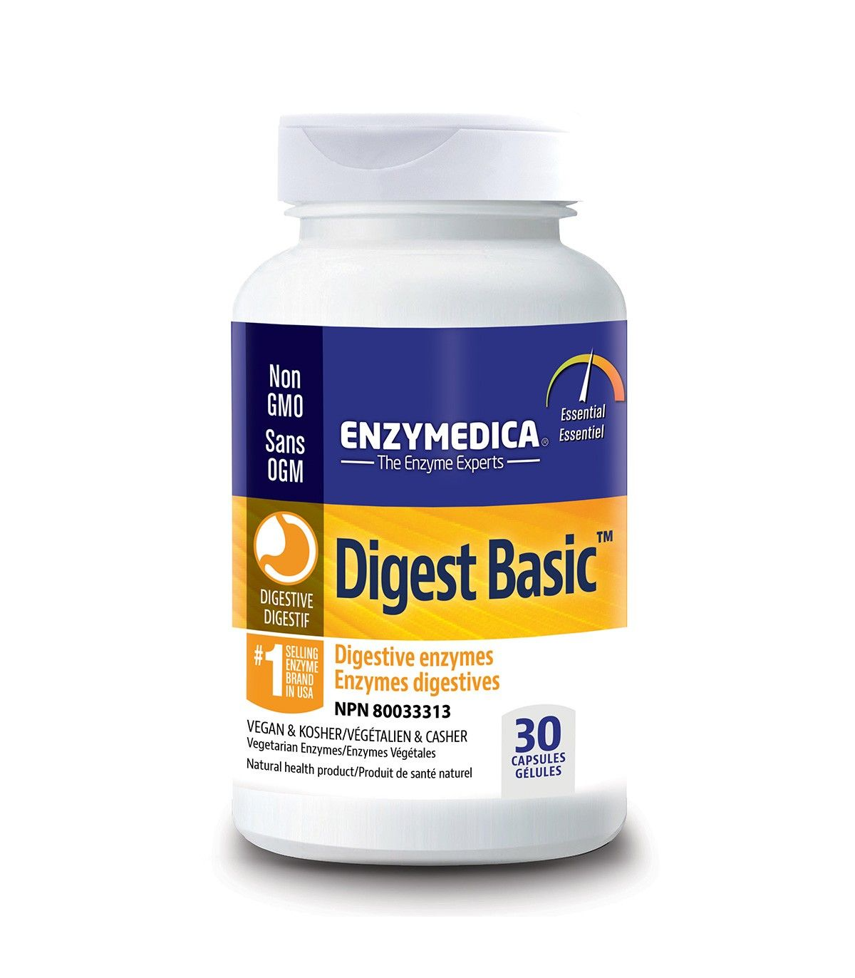ENZYMEDICA 엔지메디카 다이제스트 베이직 30캡슐 | 매일 업데이트되는 특가 상품 | VITASHOP
