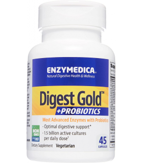 ENZYMEDICA Digest Gold Probiotic 45 Capsules | Unbeatable Prices, Daily Deals | VITASHOP