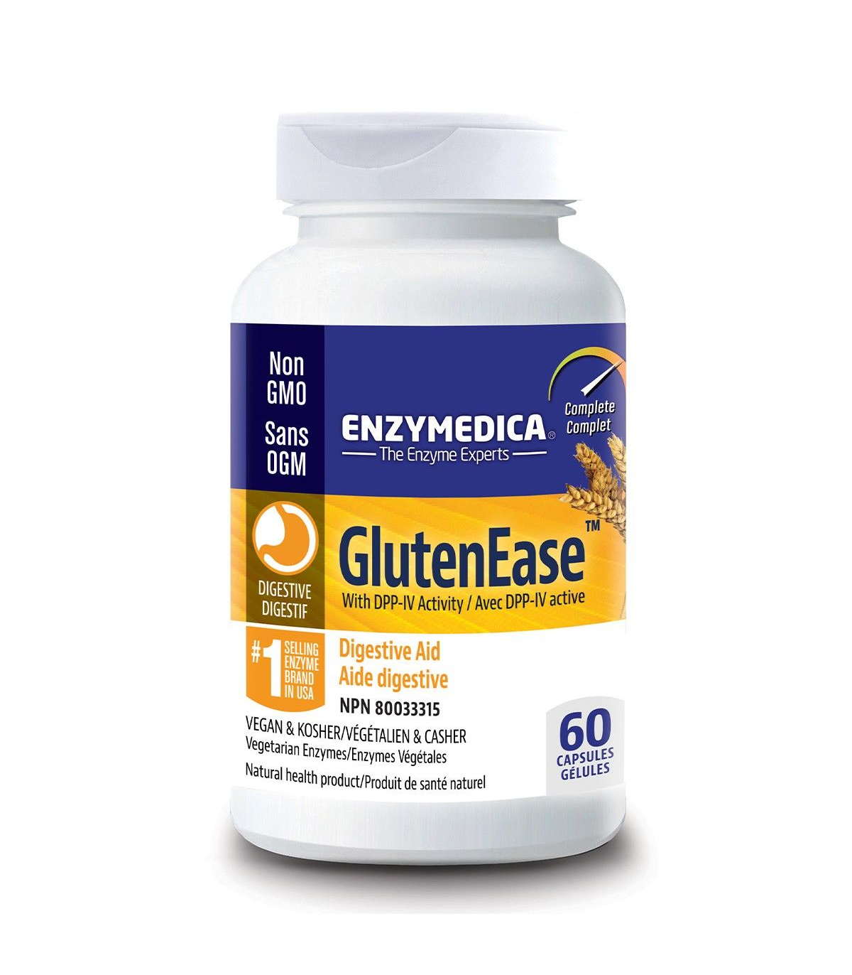 ENZYMEDICA 엔지메디카 GlutenEase 60 캡슐 | 매일 업데이트되는 특가 상품 | VITASHOP