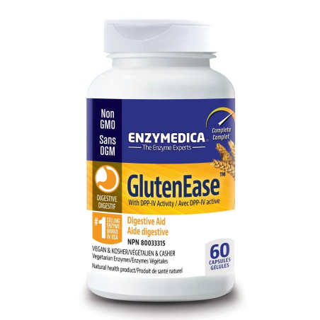 ENZYMEDICA 엔지메디카 GlutenEase 60 캡슐 | 매일 업데이트되는 특가 상품 | VITASHOP