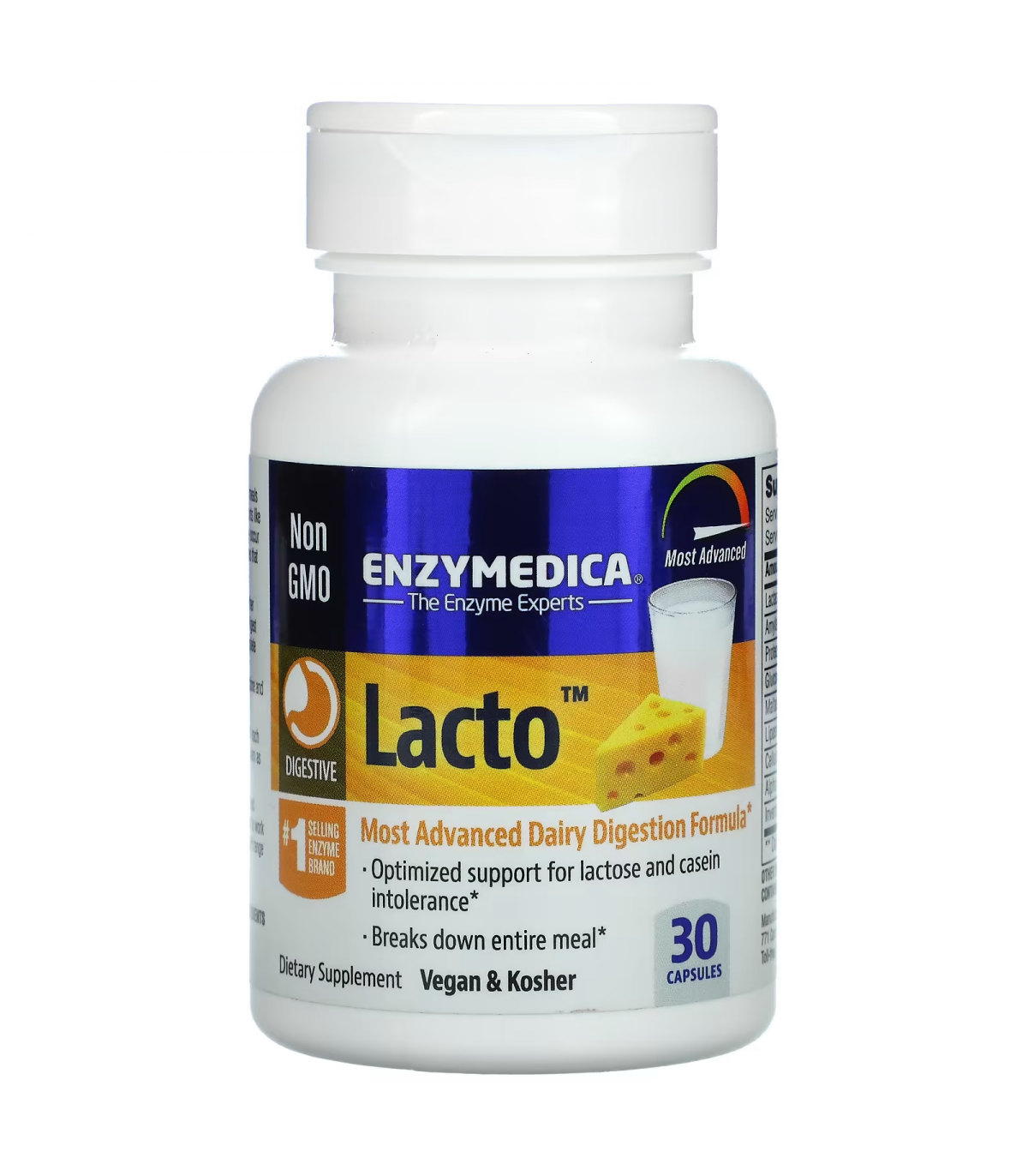 ENZYMEDICA Lacto 30 Capsules | Unbeatable Prices, Daily Deals | VITASHOP