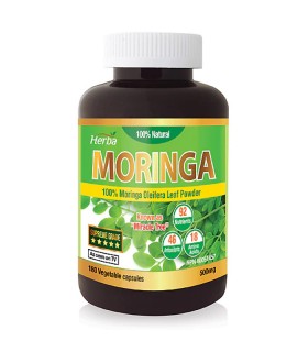 Herba Health Moringa 180 Vegi Capsules | 每天不同折扣, 全网最低价格 | 种类齐全的保健品店铺 VITASHOP, 只有你想不到, 没有你买不到 !