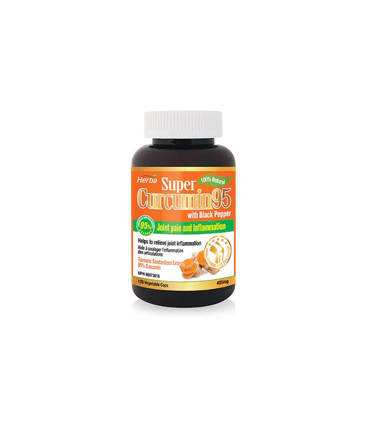 Herba Health Curcumin 95 120 Vegi Capsules | 每天不同折扣, 全网最低价格 | 种类齐全的保健品店铺 VITASHOP, 只有你想不到, 没有你买不到 !