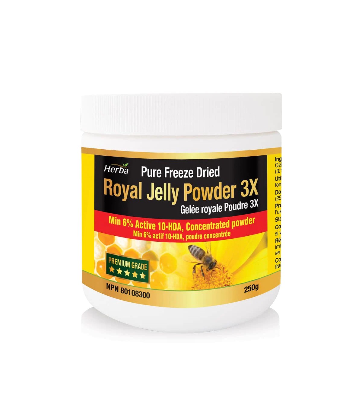 Herba Health Royal Jelly Powder 250 g | 每天不同折扣, 全网最低价格 | 种类齐全的保健品店铺 VITASHOP, 只有你想不到, 没有你买不到 !