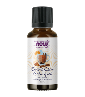 NOW Foods Mélange d'huiles essentielles de cidre épicé 30mL | Meilleur prix du jour, Bonnes affaires du jour | VITASHOP