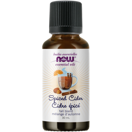 NOW Foods Spiced Cider Essential Oil Blend 30mL (EXP DATE : Oct 1 2024) | Unbeatable Prices, Daily Deals | VITASHOP