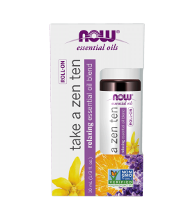 NOW Foods Take a Zen Ten Blend Roll-On 10mL | 每天不同折扣, 全网最低价格 | 种类齐全的保健品店铺 VITASHOP, 只有你想不到, 没有你买不到 !