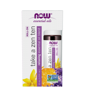 NOW Foods Take a Zen Ten Blend Roll-On 10mL | Unbeatable Prices, Daily Deals | VITASHOP