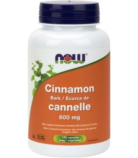 NOW Foods Cinnamon 600 mg, 120 Veg Capsules | Unbeatable Prices, Daily Deals | VITASHOP