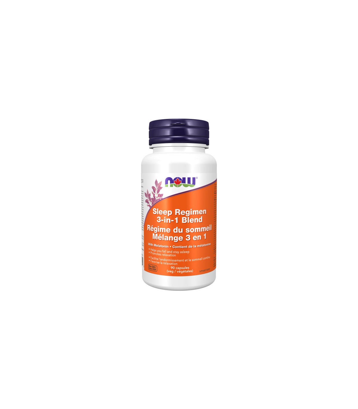 NOW Foods Sleep Regimen 3-in-1 & Melatonin 3mg 90 vcaps (EXP DATE : Apr 1 2025) | Unbeatable Prices, Daily Deals | VITASHOP