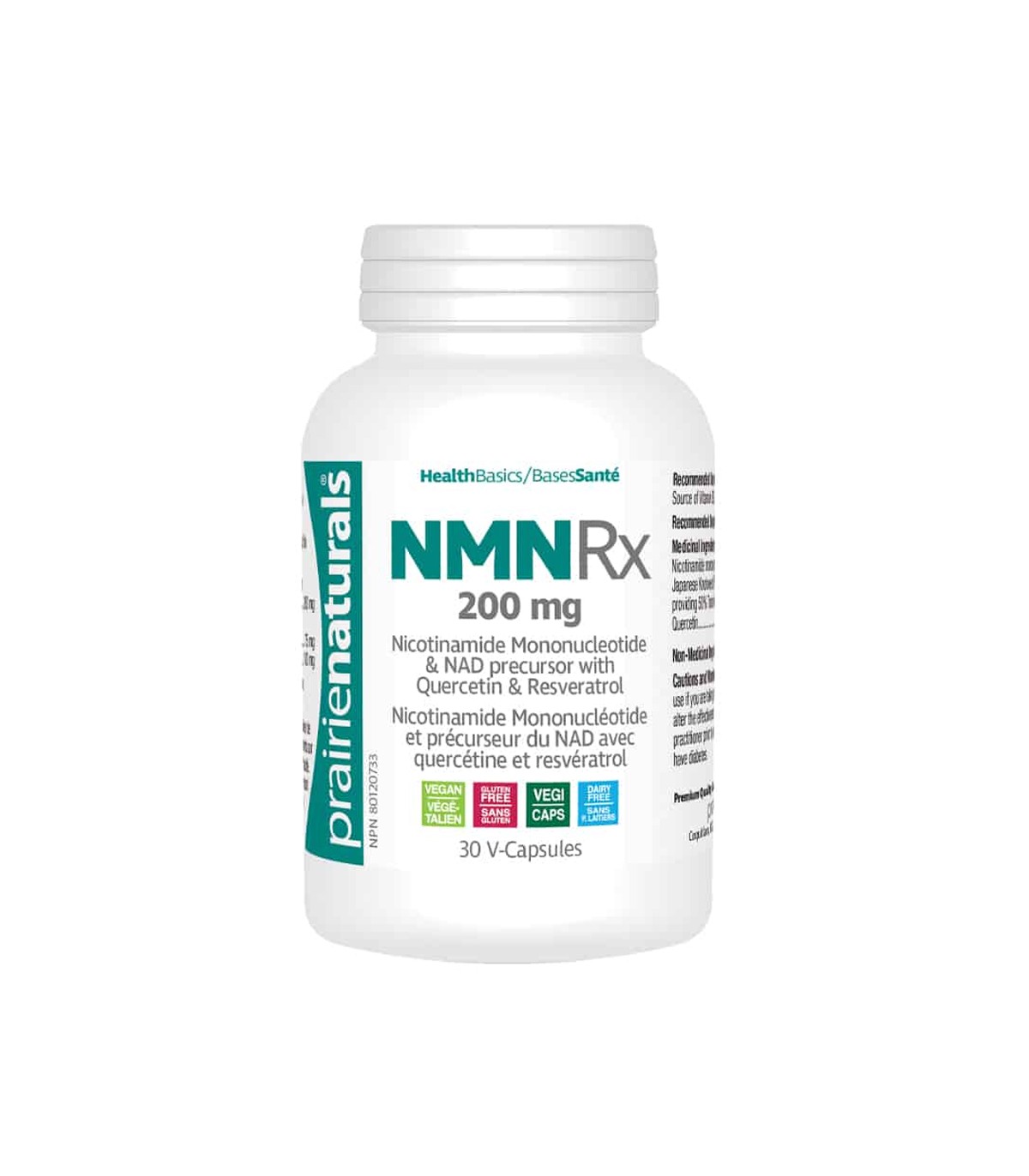 Prairie Naturals NMN Rx 200 mg 30 Vcaps | Unbeatable Prices, Daily Deals | VITASHOP