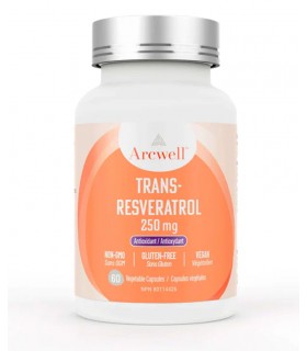 Arcwell Trans-Resveratrol 250 mg 60 Caps | Unbeatable Prices, Daily Deals | VITASHOP