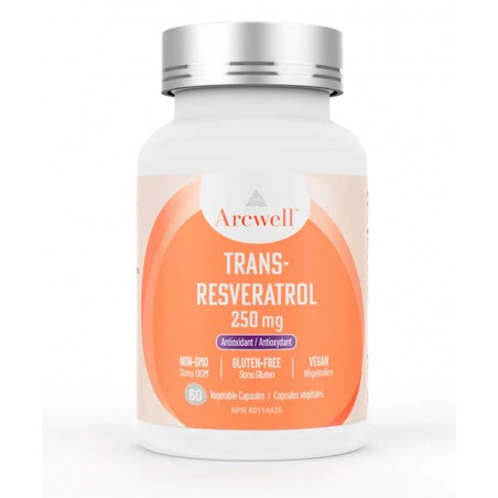 Arcwell 아크웰 트랜스-레스베라트롤 250mg 60캡슐 | 매일 업데이트되는 특가 상품 | VITASHOP