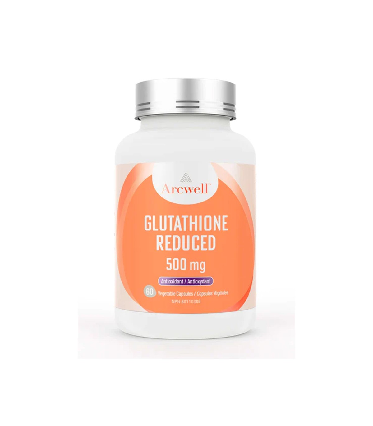 Arcwell Glutathione Reduced 500 mg 60 Caps | Unbeatable Prices, Daily Deals | VITASHOP