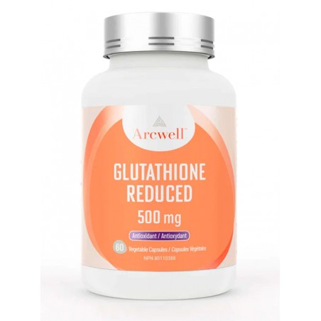 Arcwell Glutathione Reduced 500 mg 60 Caps | Unbeatable Prices, Daily Deals | VITASHOP