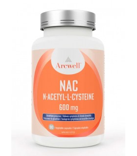 Arcwell 아크웰 NAC N-아세틸-L-시스테인 600mg 90캡슐 | 매일 업데이트되는 특가 상품 | VITASHOP
