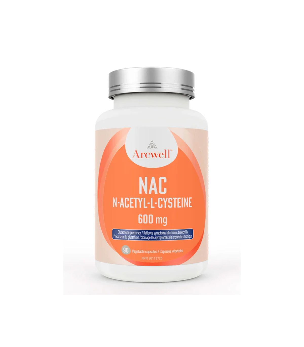 NAC N-Acetyl-L-Cysteine 600 mg 90 Caps