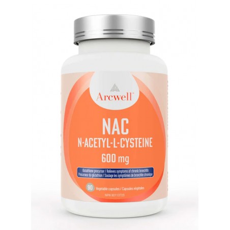 NAC N-Acetyl-L-Cysteine 600 mg 90 Caps