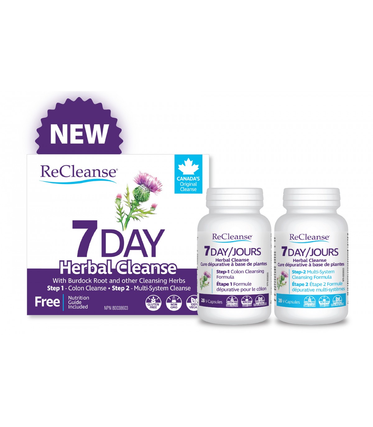 Prairie Naturals ReCleanse 7 Day Herbal Cleanse 1 Kit | 每天不同折扣, 全网最低价格 | 种类齐全的保健品店铺 VITASHOP, 只有你想不到, 没有你买不到 !