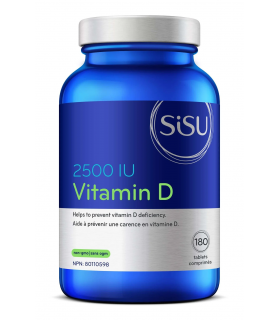 Vitamin D3 2,500 IU 180 Tablets