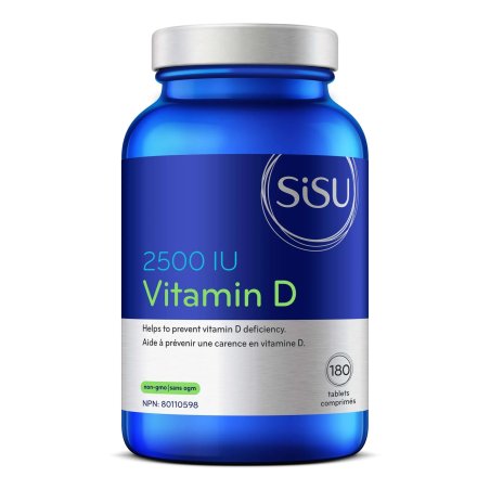 SISU Vitamin D3 2,500 IU 180 Tablets | 每天不同折扣, 全网最低价格 | 种类齐全的保健品店铺 VITASHOP, 只有你想不到, 没有你买不到 !
