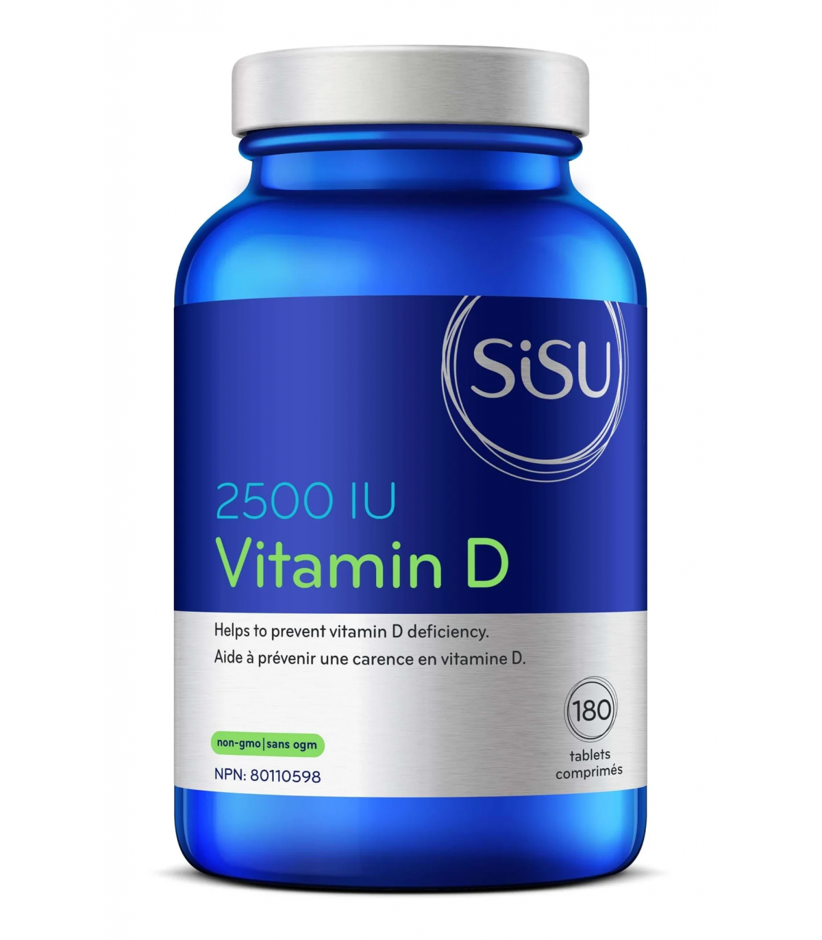 SISU Vitamin D3 2,500 IU 180 Tablets | 每天不同折扣, 全网最低价格 | 种类齐全的保健品店铺 VITASHOP, 只有你想不到, 没有你买不到 !