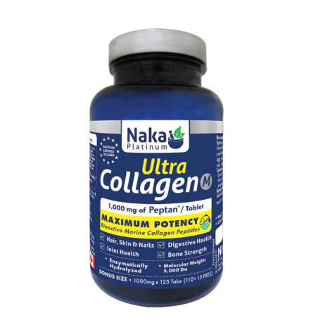 Naka Ultra MARINE Collagen 1000mg 125 tablets | 每天不同折扣, 全网最低价格 | 种类齐全的保健品店铺 VITASHOP, 只有你想不到, 没有你买不到 !