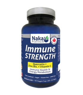 Naka Platinum Immune Strength, Quercetin, Zinc and Vitamin C  90 vcaps | Unbeatable Prices, Daily Deals | VITASHOP