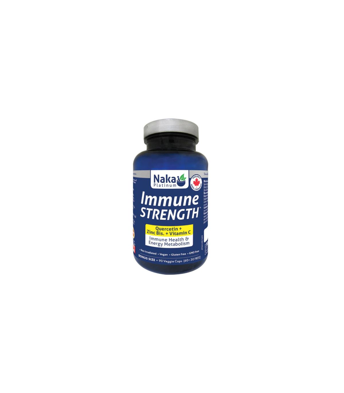 Naka Platinum Immune Strength, Quercetin, Zinc and Vitamin C  90 vcaps | 每天不同折扣, 全网最低价格 | 种类齐全的保健品店铺 VITASHOP, 只有你想不到, 没有你买不到 !