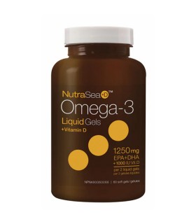 NutraSea+D Liquid Gels Fresh Mint 60 Softgels | Safest & Easiest Shopping Vitamins Online | VITASHOP