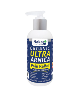 Naka ULTRA ARNICA MAXIMUM STRENGTH (ORGANIC) - 120ML | Unbeatable Prices, Daily Deals | VITASHOP