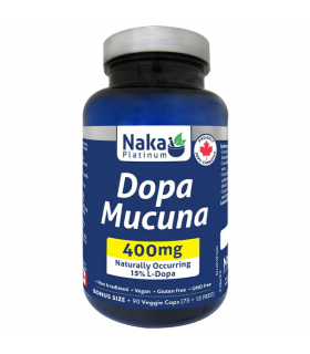 Naka DOPA MUCUNA 400MG  90 VCAPS | Unbeatable Prices, Daily Deals | VITASHOP