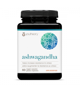 Youtheory Ashwagandha 60 Veggie Caps | Unbeatable Prices, Daily Deals | VITASHOP