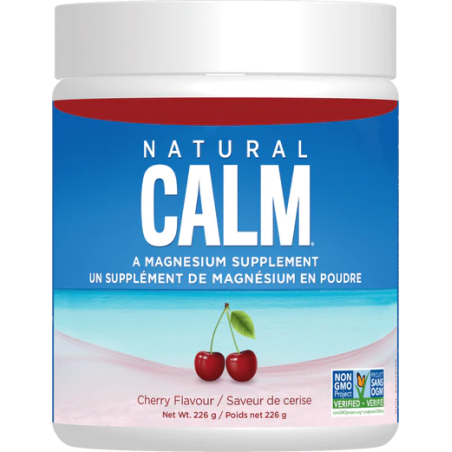 Natural Calm Magnésium Cerise 226 g | Prix imbattables, Bonnes Affaires du jour | VITASHOP