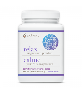 Youtheory Relax Magnesium Powder Berry 126 g | Unbeatable Prices, Daily Deals | VITASHOP