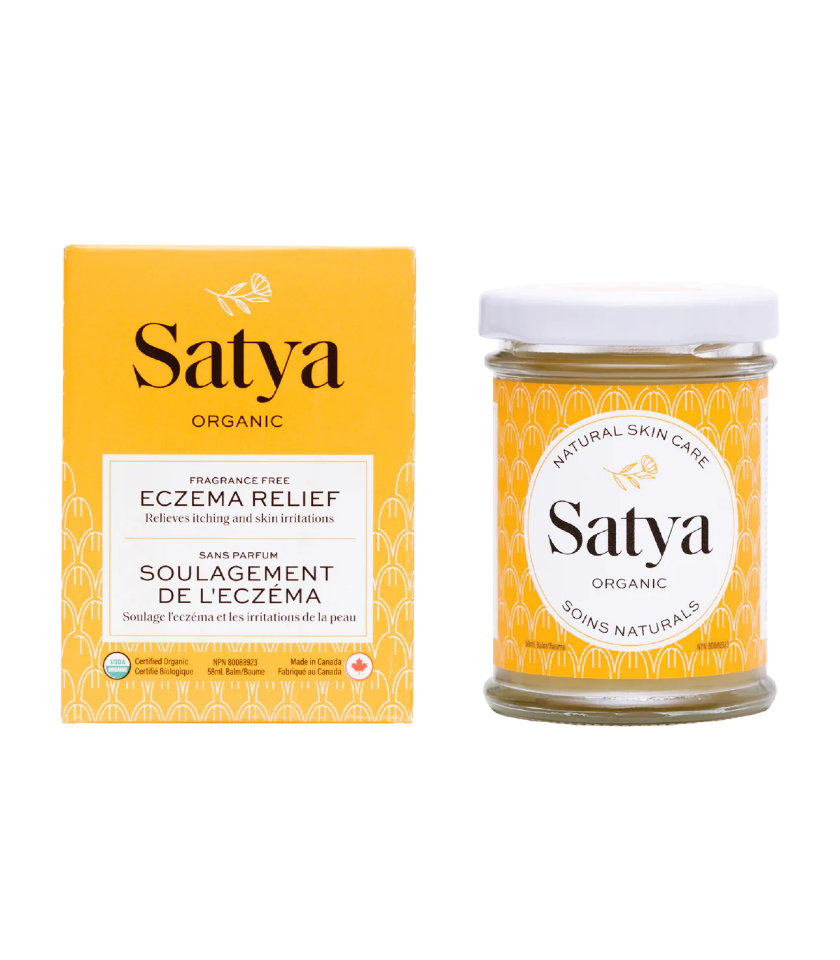 Satya Organic Eczema Relief Skin Balm Fragrance Free 58 ml | Unbeatable Prices, Daily Deals | VITASHOP