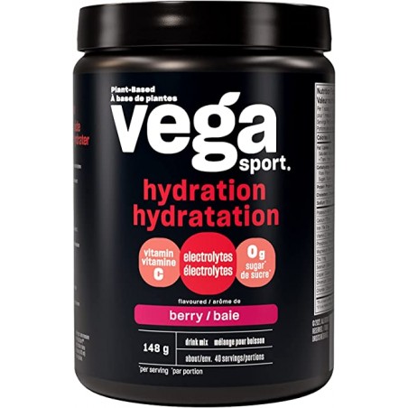 Vega Vega Sport Electrolyte Hydration Berry 148 g / 40 servings | Unbeatable Prices, Daily Deals | VITASHOP