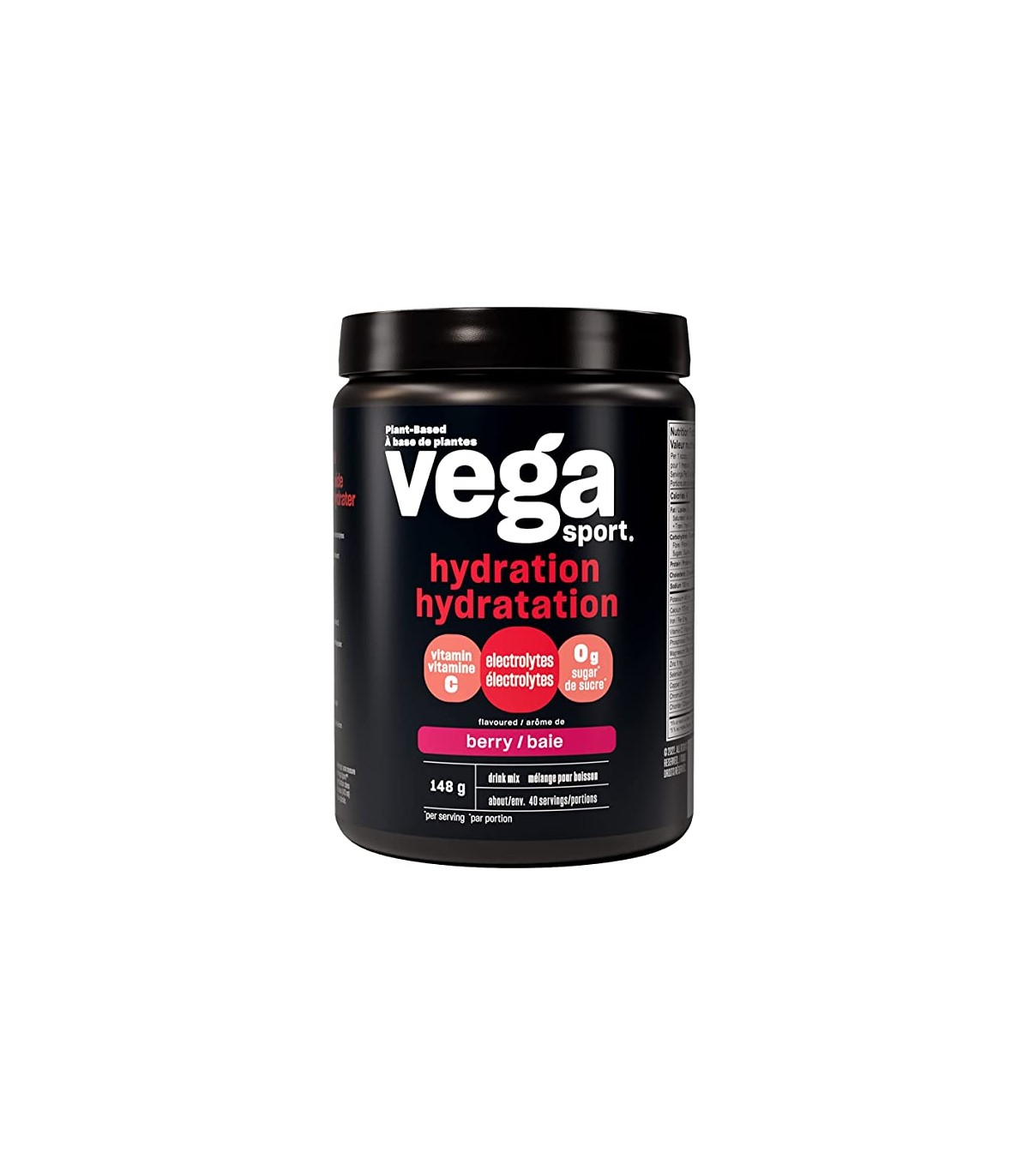 Vega Vega Sport Electrolyte Hydration Berry 148 g / 40 servings | Unbeatable Prices, Daily Deals | VITASHOP