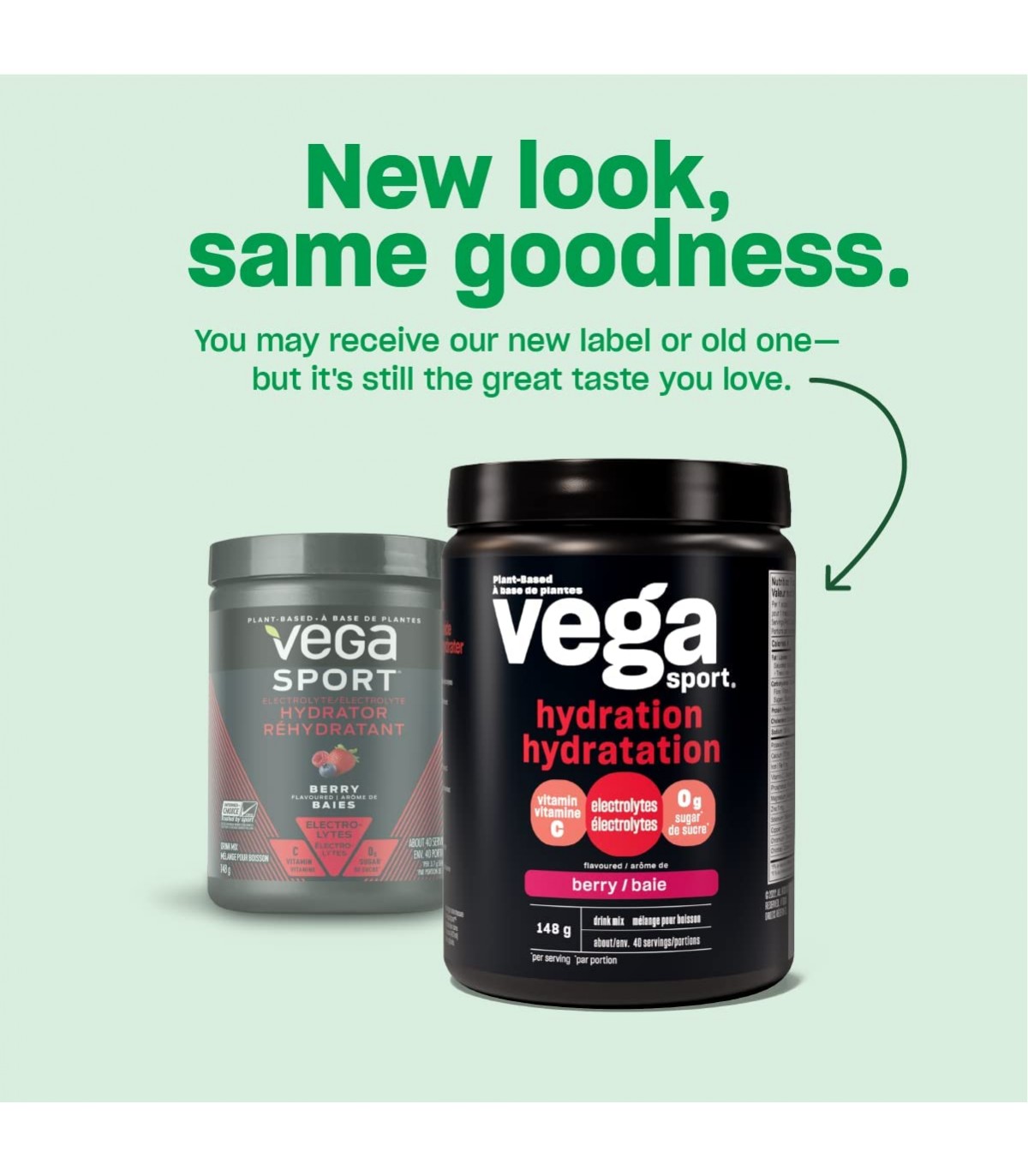 Vega Vega Sport Electrolyte Hydration Berry 148 g / 40 servings | Unbeatable Prices, Daily Deals | VITASHOP