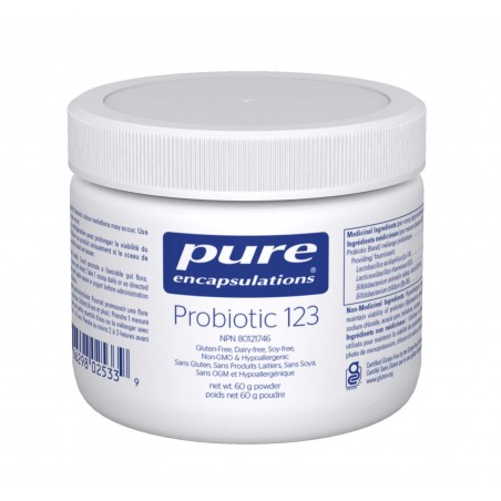 Pure Encapsulations Probiotic 123 Powder 60 g | 每天不同折扣, 全网最低价格 | 种类齐全的保健品店铺 VITASHOP, 只有你想不到, 没有你买不到 !