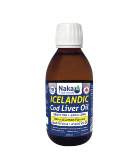 Platinum Icelandic Cod Liver Oil 200 mL